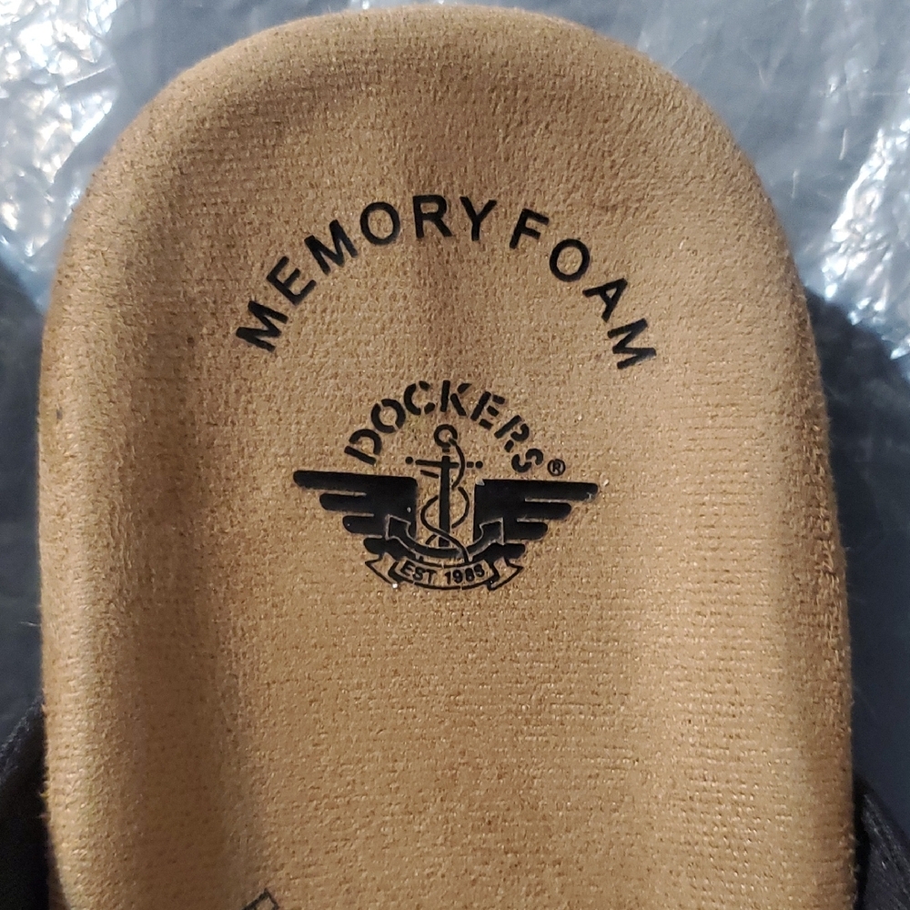 Dockers Men's Dark Brown Memory Foam Sandals - Picture 4 of 4